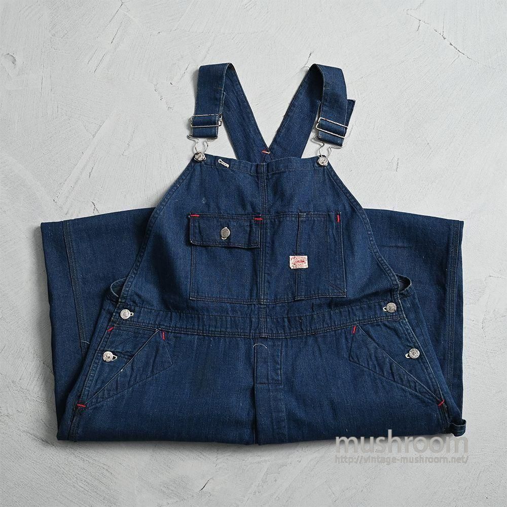 NUNNALLY'S BLUE DENIM OVERALL（Around 1930'S/GOOD CONDITION