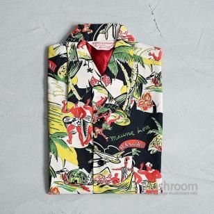 HAUOLI KAMAAINA S/S HAWAIIAN SHIRTDEADSTOCK/MEDIUM