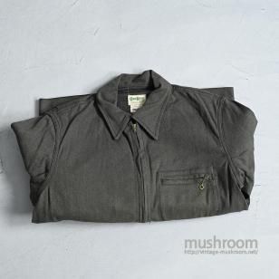OSH KOSH GRAY COVERT WORK JACKETAround 1950'S/DAEDSTOCK/SZ 40-LONG