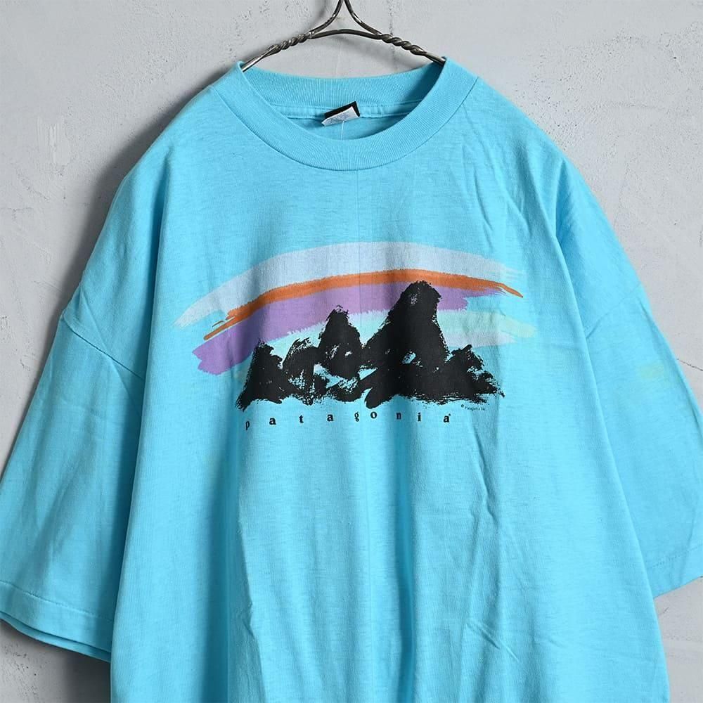 PATAGONIA ART PRINT T-SHIRT（1990'S/DEADSTOCK/X-LARGE