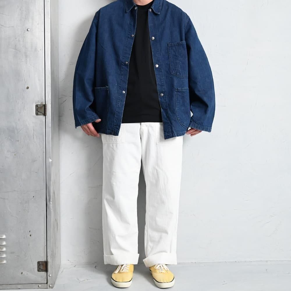 DUBBLEWARE DENIM COVERALL with 卍 BUTTON（Around 1950'S/VERY