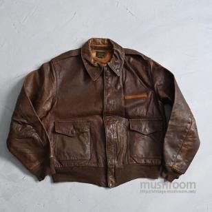 USAAF A-2 LEATHER FLIGHT JACKET'43/by POUGHKEEPSIE LEATHER COAT CO.INC.