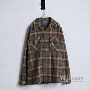 PENDLETON PLAID L/S WOOL SHIRTALMOST DEADSTOCK/MEDIUM