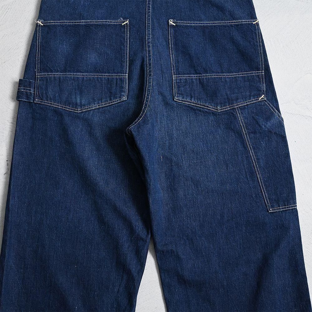 N&W DENIM OVERALL(1940'S/DARK COLOR/VERY GOOD CONDITION N&W DENIM OVERALL(1940'S/DARK COLOR/VERY GOOD CONDITION