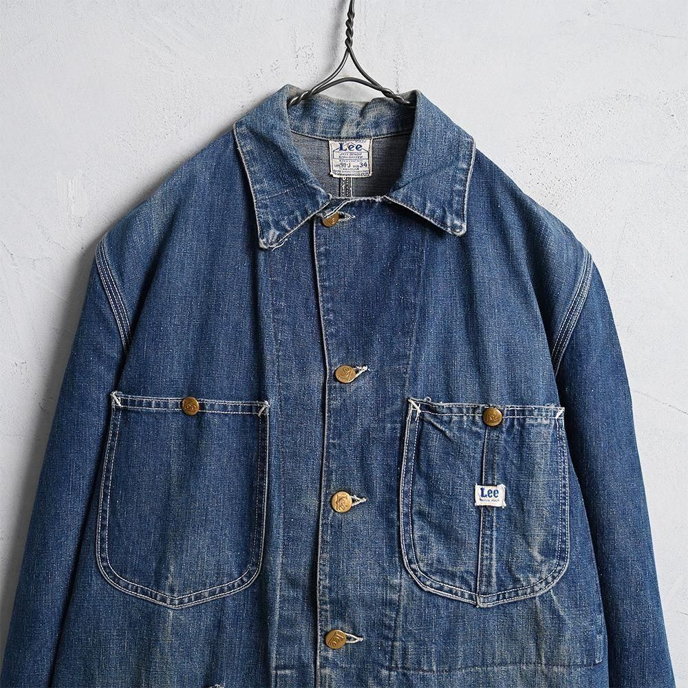 Lee 91-J DENIM CHORE JACKET（1950'S/GOOD CONDITON/SZ 34
