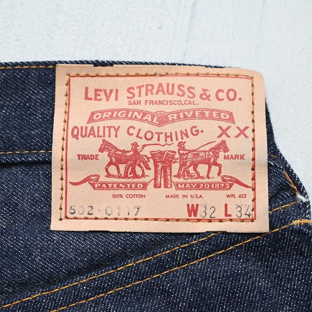 LEVI'S 502-0117 BIGE JEANS（DEADSTOCK/W32L34） - 古着屋