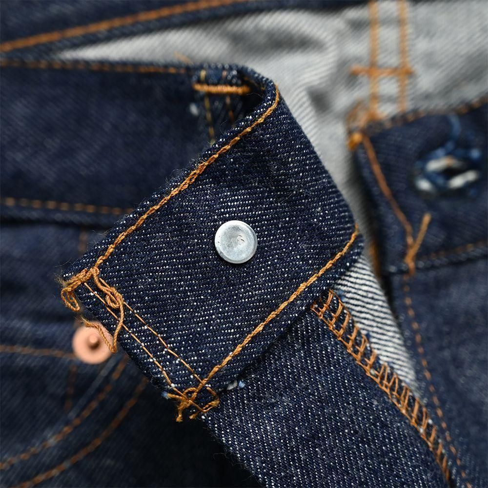 Vintage 60s Levis 502 0117 Jeans Selvedge Big E Talon Zip