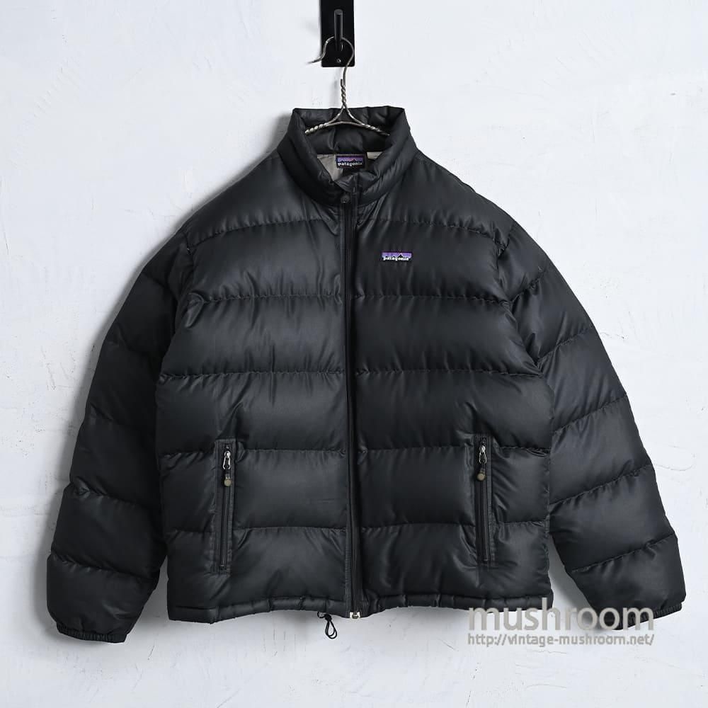 PATAGONIA BLACK DOWN JACKET（GOOD CONDITION/LARGE） - 古着屋