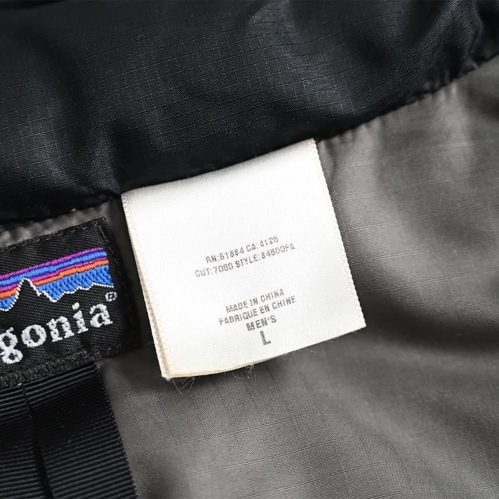 PATAGONIA BLACK DOWN JACKET（GOOD CONDITION/LARGE） - 古着屋