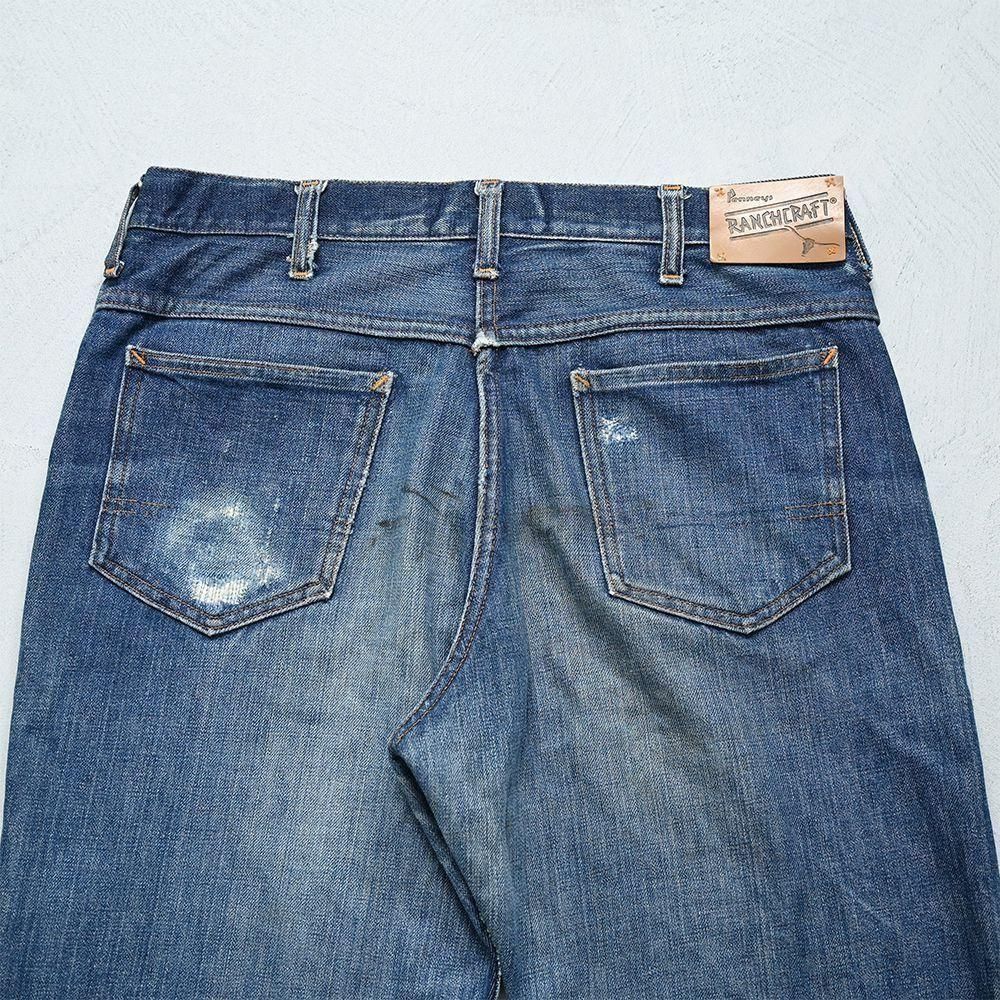 PENNEY'S RANCHCRAFT 5-POCKET JEANS with SELVEDGE（GOOD
