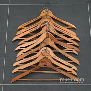 VINTAGE ADVERTISING WOOD HANGERGOOD CONDITION