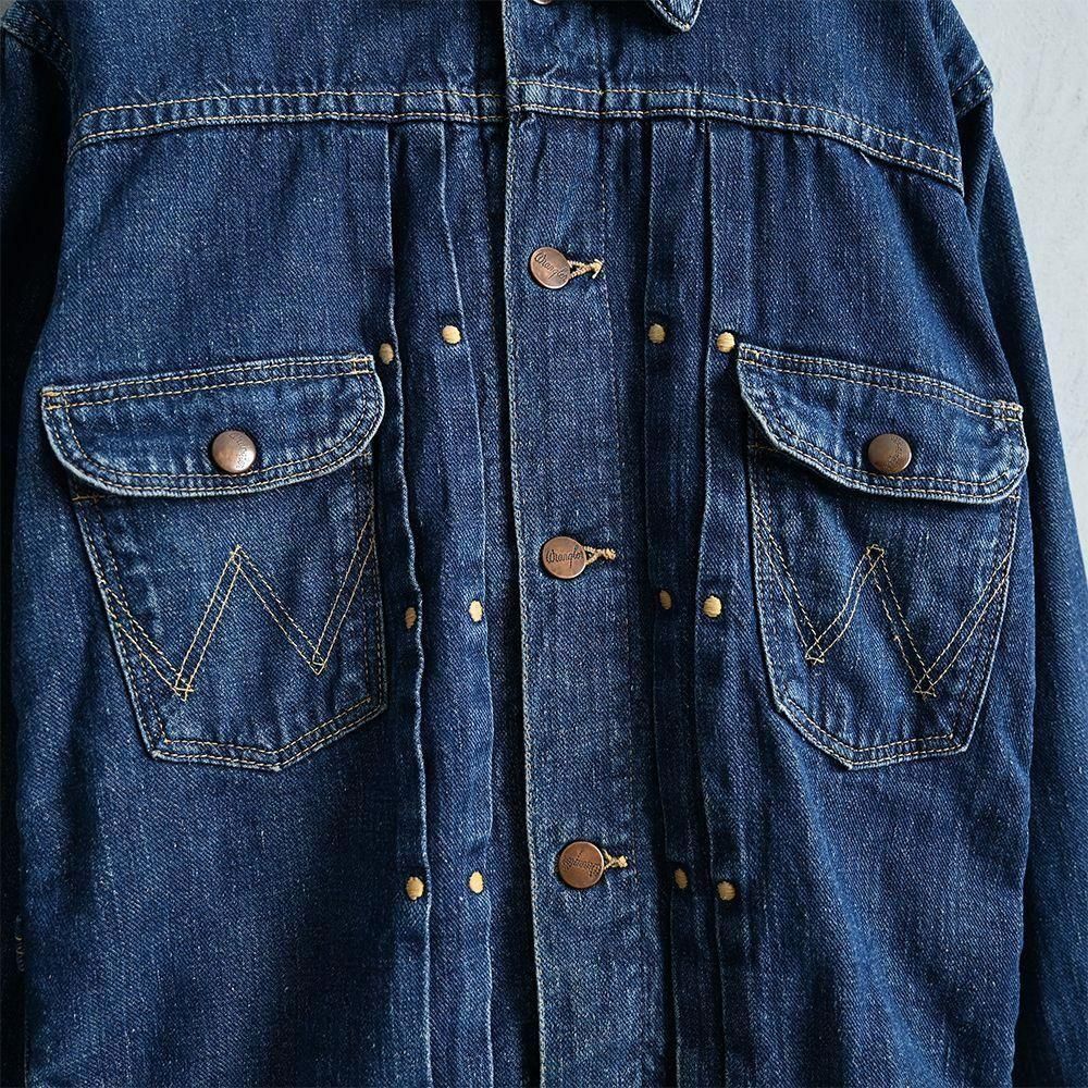 WRANGLER 888MJL DENIM JACKET(GOOD CONDITION/SZ 36) - 古着 WRANGLER 888MJL DENIM JACKET(GOOD CONDITION/SZ 36) - 古着