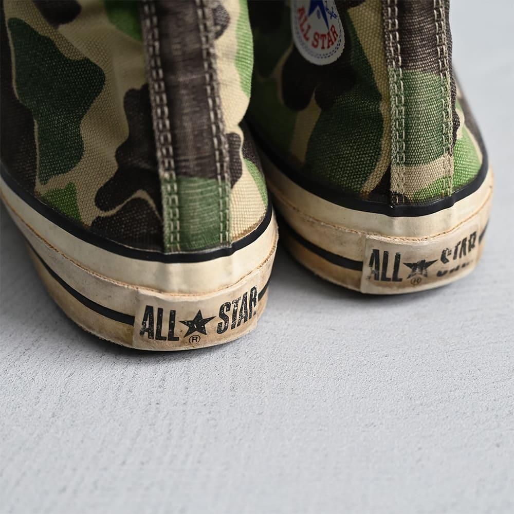 CONVERSE ”83CAMO” ALL-STAR HI（1980'S/US7 1/2） - 古着屋
