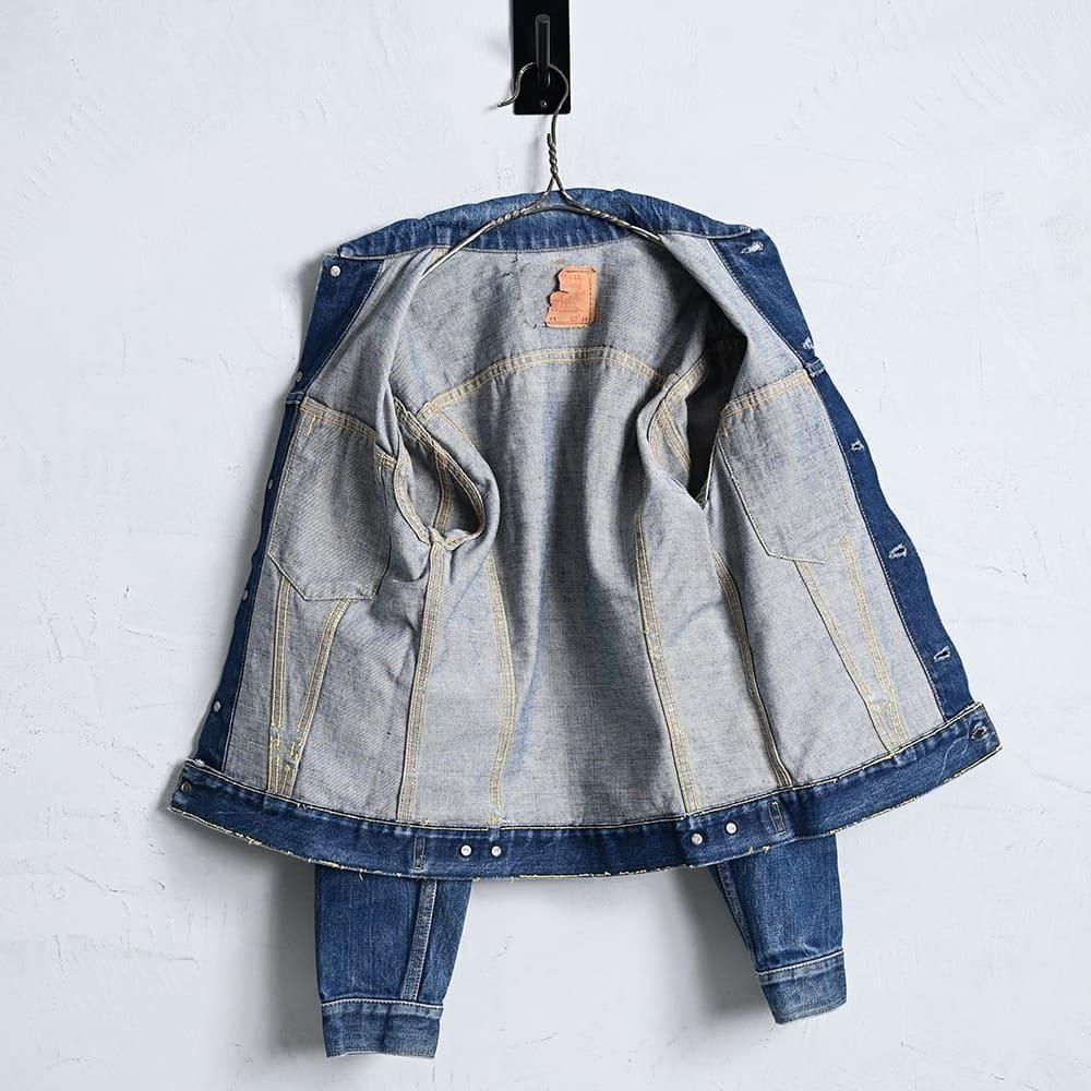 初期60s LEVI'S 557XX BIGE　 ヴィンテージ希少ビックサイズ 60年代 リーバイス アメリカ製 デニムジャケット ビッグE BIGE