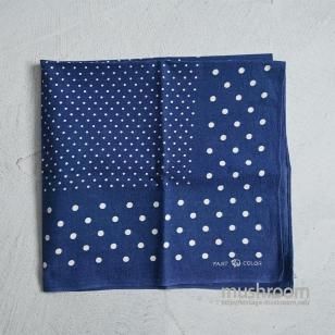ELEPHANT BRAND POLKA DOT BANDANA1940'S/VERY GOOD CONDITION