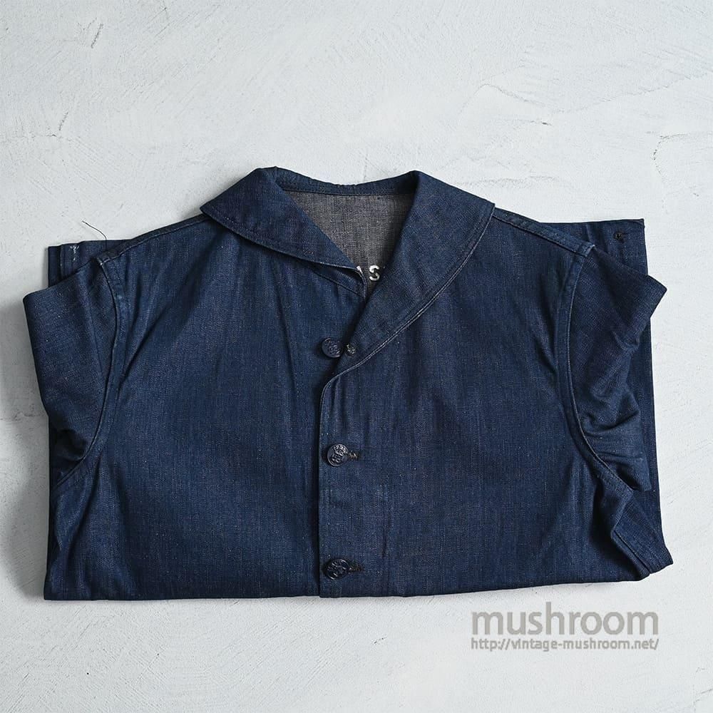 WW2 U.S.NAVY DANGAREE DENIM JACKET with LABEL（SZ 40