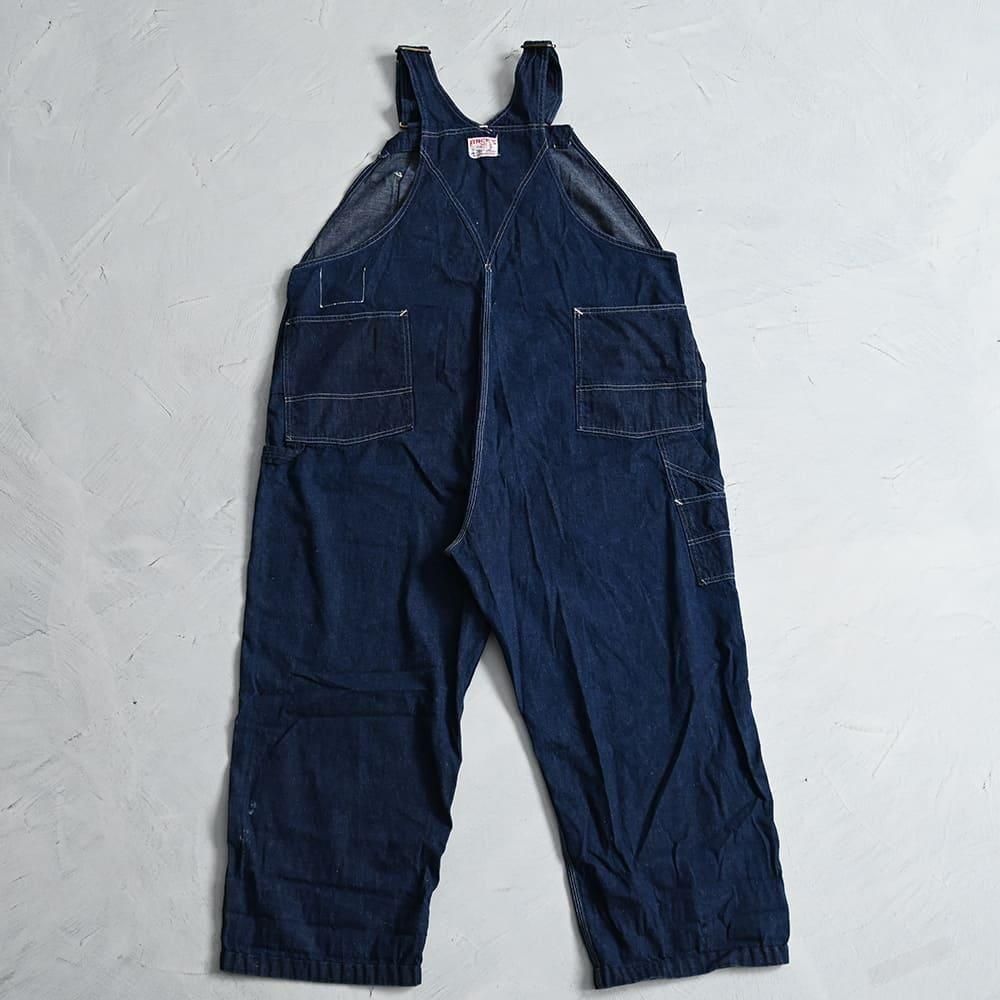 FINCK'S DENIM OVERALL（1950'S/SUPER DARK COLOR） - 古着屋