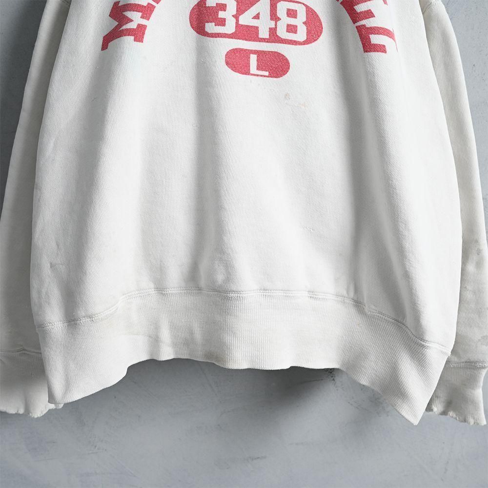CHAMPION W/F AFTER HOODY SWEAT SHIRT with BACK PRINT（1950'S
