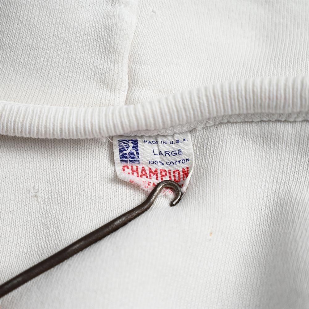 CHAMPION W/F AFTER HOODY SWEAT SHIRT with BACK PRINT（1950'S