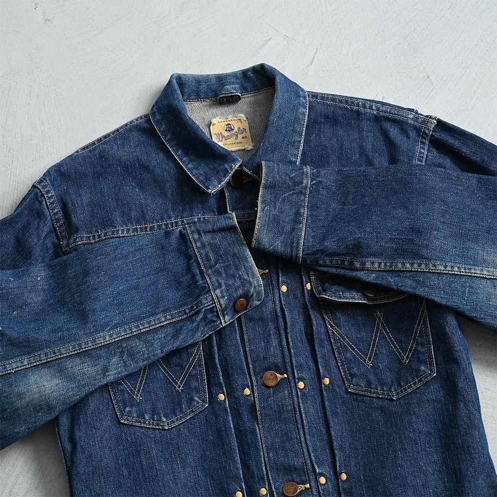 WRANGLER 111MJ DENIM JACKET(1950'S/GOOD CONDITION/SZ 40 WRANGLER 111MJ DENIM JACKET(1950'S/GOOD CONDITION/SZ 40