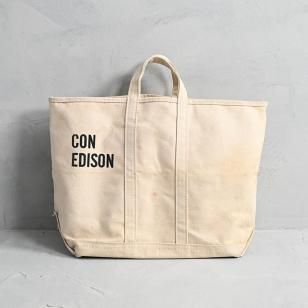 CON EDISON CANVAS TOOL BAG by DANDUXAround 1970'S/NON-WASHED