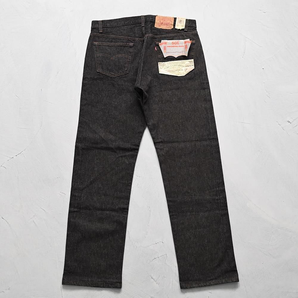 LEVI'S 501-0658 BLACK JEANS('88/DEADSTOCK/W36L32) - 古着屋 LEVI'S 501-0658 BLACK JEANS('88/DEADSTOCK/W36L32) - 古着屋