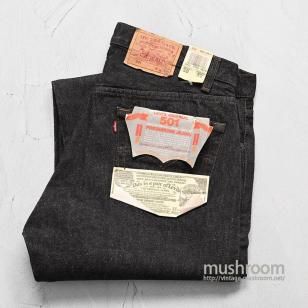 LEVI'S 501-0658 BLACK JEANS'88/DEADSTOCK/W36L32