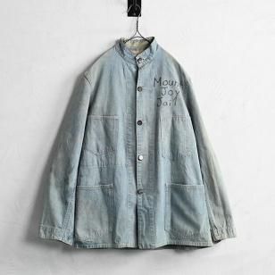 THE BOSS DENIM CHORE JACKET1930'S/MOVIE COSTUME/SZ 38