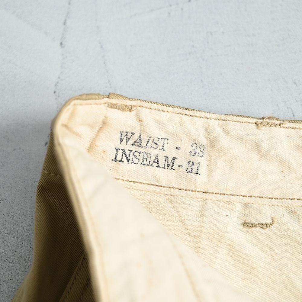 U.S.ARMY 41KHAKI CHINO TROUSER（DEADSTOCK/W33L31） - 古着屋