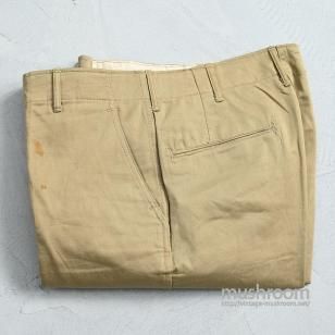U.S.ARMY 41KHAKI CHINO TROUSERDEADSTOCK/W33L31