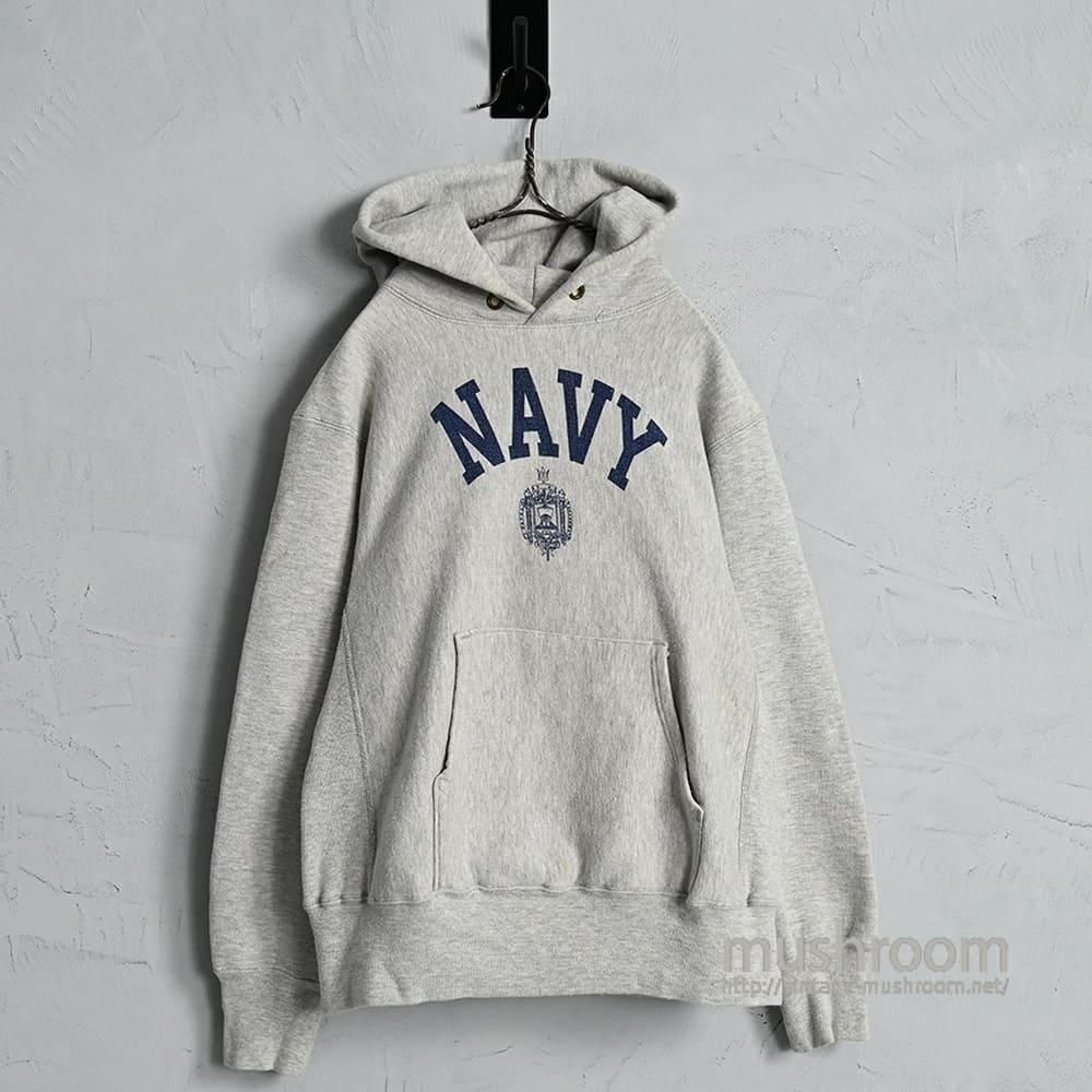 豪華で新しい CHAMPION NAVY REVERSE WEAVE HOODY（1980'S/GOOD CONDITION トップス