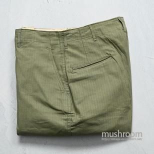 U.S.ARMY HBT TWILL TROUSERS'42/DEADSTOCK/W36L31