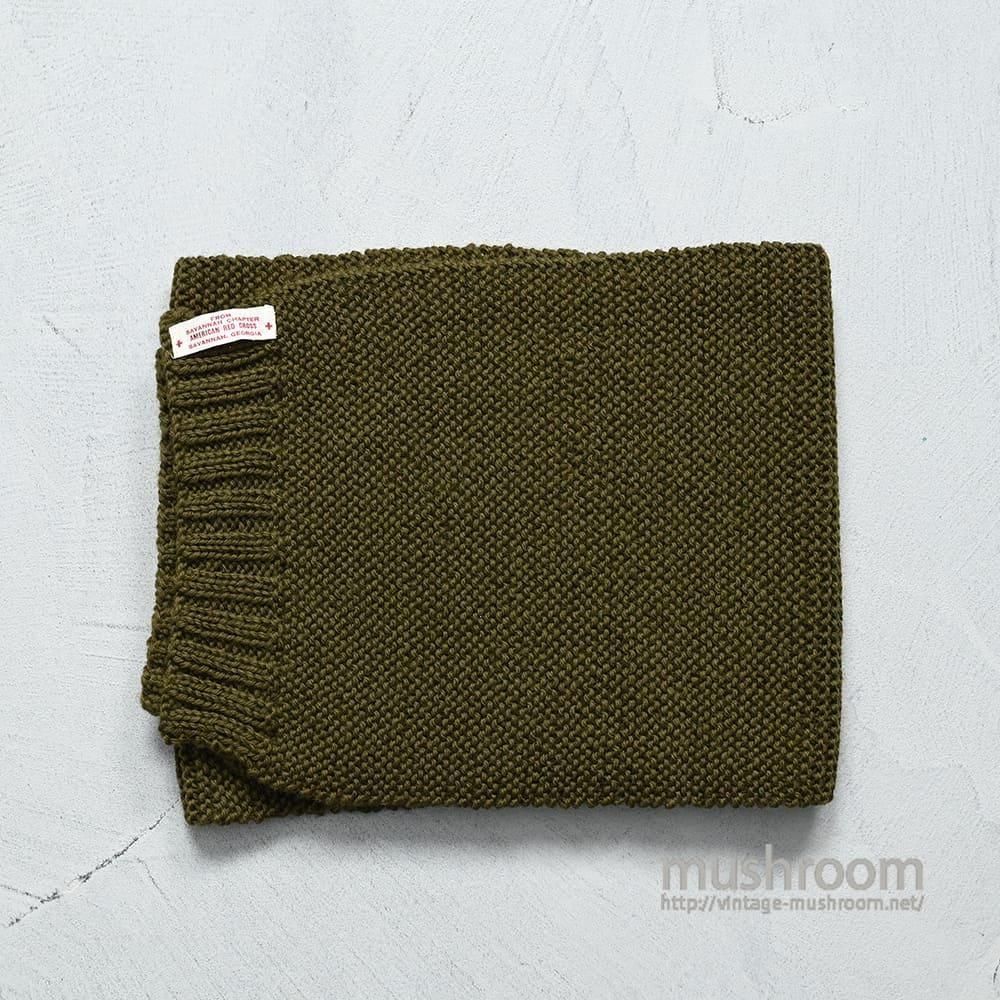 WW2 AMERICAN RED CROSS KNIT MUFFLER（DEADSTOCK） - 古着屋