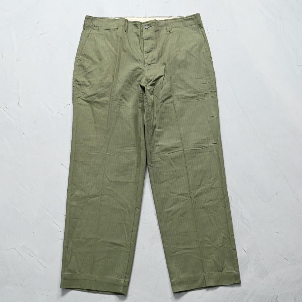 U.S.ARMY HBT TWILL TROUSERS('42/DEADSTOCK/W40L31) - 古着屋 U.S.ARMY HBT TWILL TROUSERS('42/DEADSTOCK/W40L31) - 古着屋