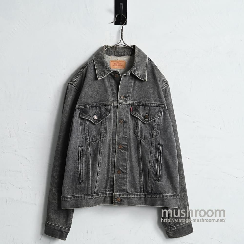 LEVI'S 70506-0259 BLACK DENIM JACKET（1980'S/GOOD CONDITION