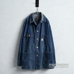 CARHARTT DENIM COVERALL1950'S/GOOD INDIGO
