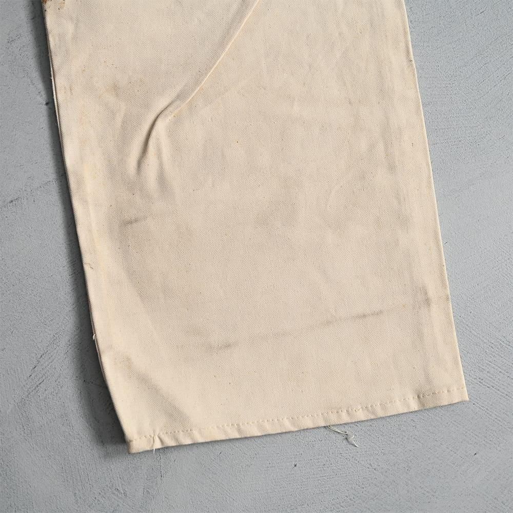 SEARS W/KNEE CANVAS OVERALL with APRON（DEADSTOCK/W40L32