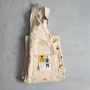 SEARS W/KNEE CANVAS OVERALL with APRONDEADSTOCK/W40L32