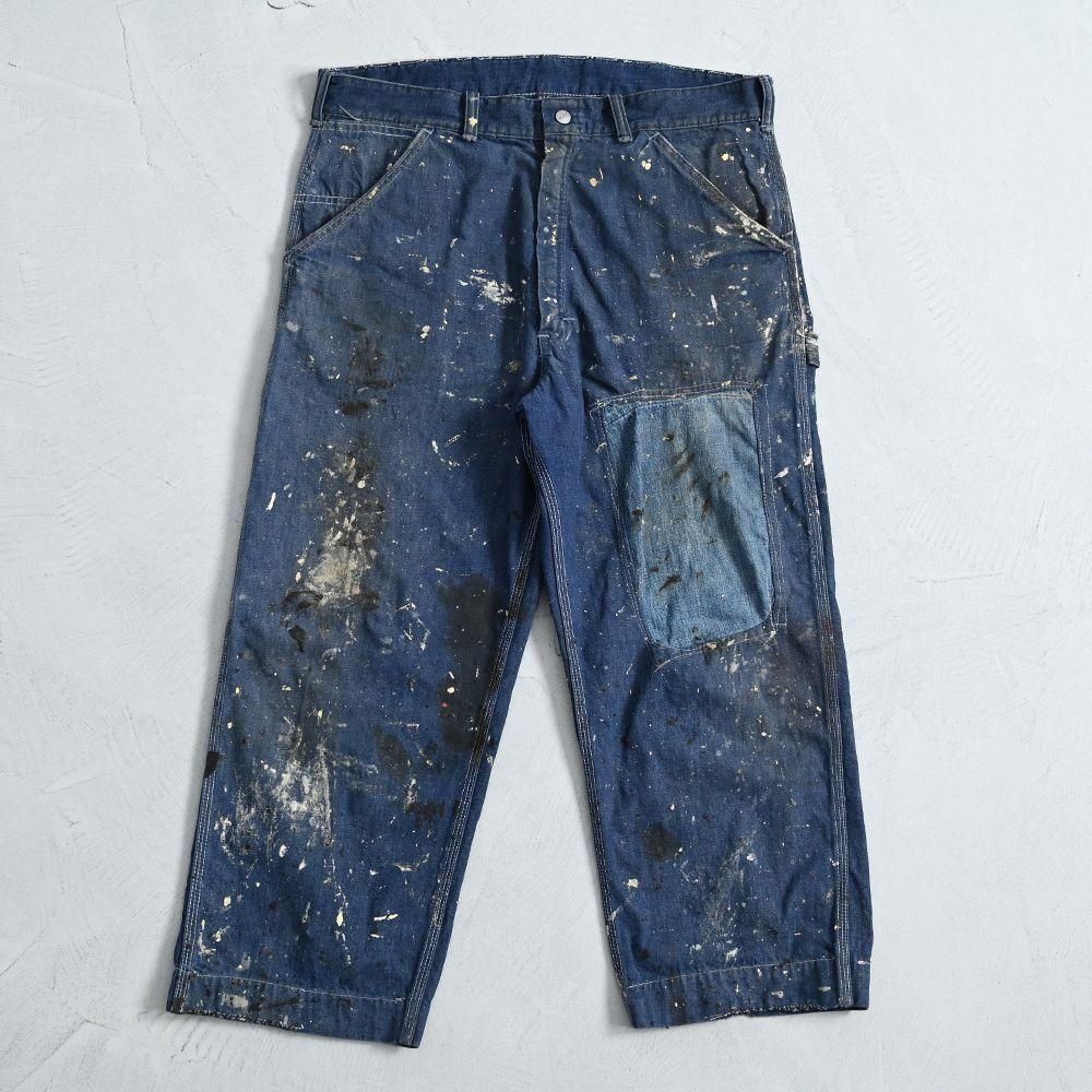 最新な SEARS REPAIR PAINT（1960'S/AMAZING with PANTS PAINTER DENIM パンツ