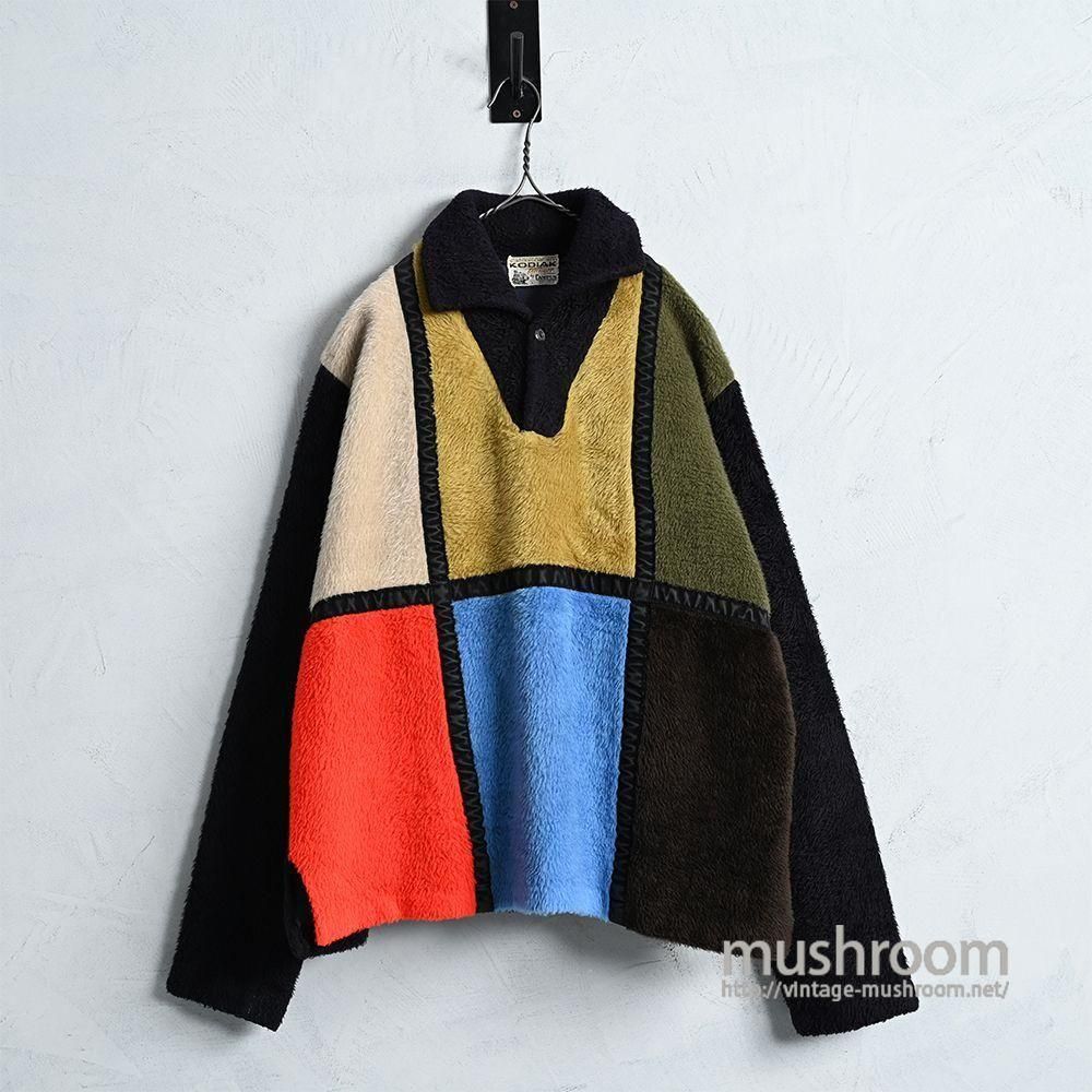KODIAK by CAMPUS PANEL PATTERN FAKE FUR L/S SHIRT（GOOD