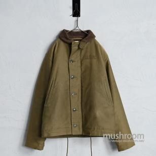 U.S.NAVY N-1 DECK JACKET with STENCIL1960'S/VERY GOOD CONDITION/SZ 38