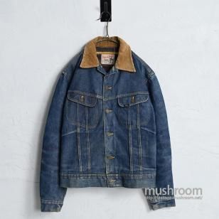 Lee 101-LJ STORM RIDER DENIM JACKET1960'S/DARK COLOR/SZ 40-LONG