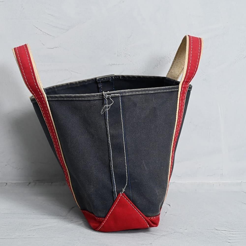 L.L.BEAN NVY×RED DELUXE TOTE（1980'S/GOOD FADE/MEDIUM