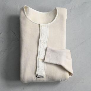 LAMBSDOWN HENRY-NECK COTTON UNDERWEARAround 1930'S/ALMOST DEADSTOCK