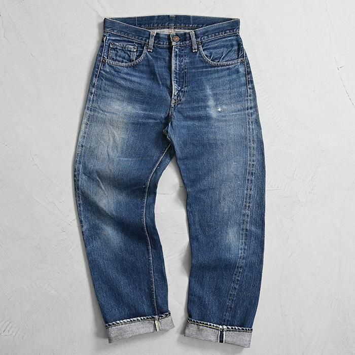 LEVI'S 505 BIGE JEANS with SELVEDGE(Early Type/GOOD SIZE LEVI'S 505 BIGE JEANS with SELVEDGE(Early Type/GOOD SIZE