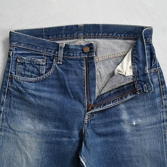 LEVI'S 505 BIGE JEANS with SELVEDGE(Early Type/GOOD SIZE LEVI'S 505 BIGE JEANS with SELVEDGE(Early Type/GOOD SIZE