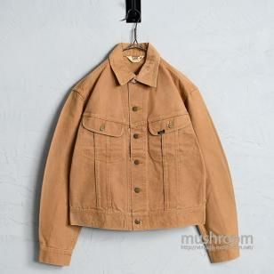 Lee WESTERNER BROWN DUCK JACKET1960'S/GOOD CONDITION/SZ 40 REG 