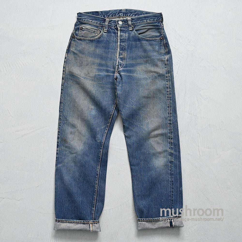 LEVI'S 501XX JEANSAround 1960'S/NICE HIGE & GOOD INDIGO