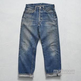 LEVI'S 501XX JEANSAround 1960'S/NICE HIGE & GOOD INDIGO