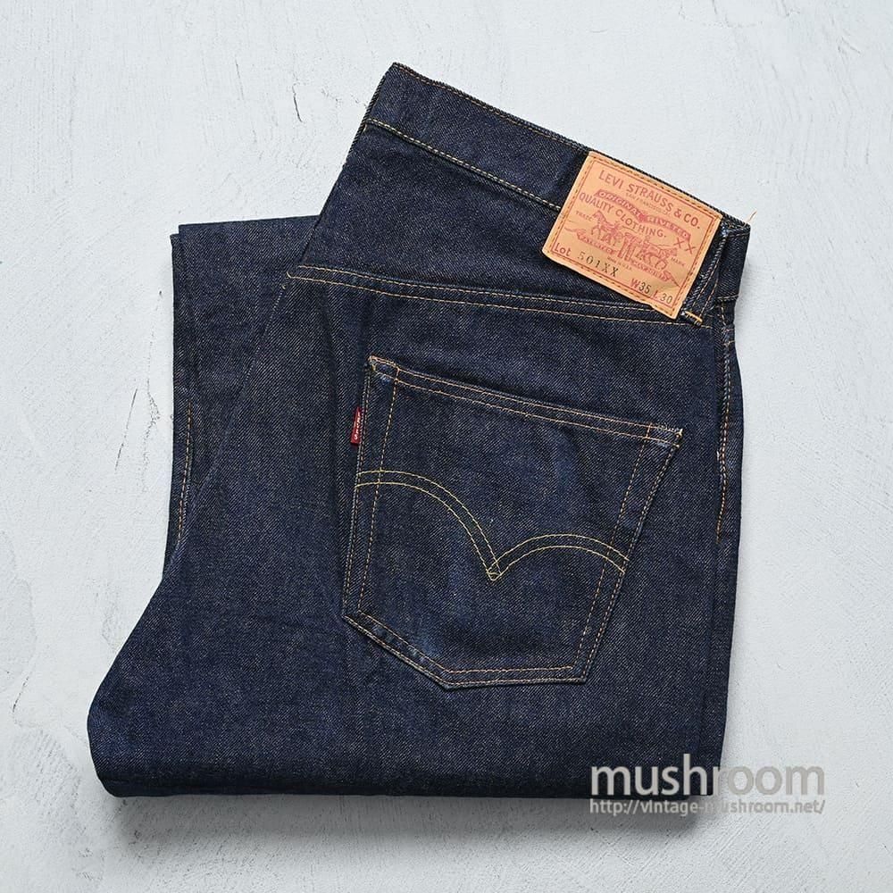 LEVI'S 501XX JEANS1960'S/NON WASHED/W35L30
